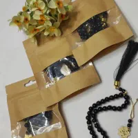 تسبیح و گیره مشکی