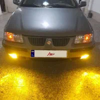 سمند مدل ۸۷ ال اکس خاکستری