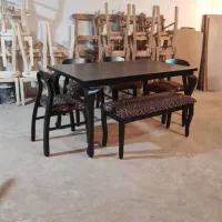 میزوصندلی نهارخوری شش نفره اسپرت و شیک|میز و صندلی غذاخوری|تهران, یافت‌آباد|دیوار