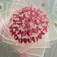 پروانه ای|گل مصنوعی|کرمان, |دیوار