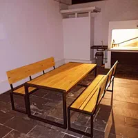 چهار پایه فلزی همراه با میز پایه فلزی|صندلی و نیمکت|تهران, خلیج فارس|دیوار