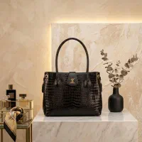کیف چرم مشکی