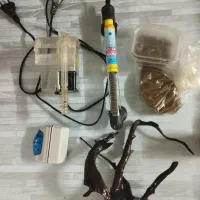 آکواریوم بخاری فیلتر هنگان شن و...