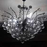 لوستر ۱۶شاخه استیل اصل المانی .۲عدد