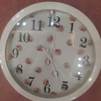ساعت دیواری دخترانه طرح آنجل