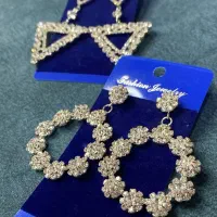 گوشواره مجلسی و حلقه ایی
