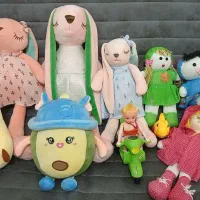 عروسک نو چند مدل|اسباب‌‌بازی|لاهیجان, شیشه گران|دیوار