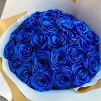 دسته گل و باکس روبانی