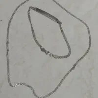 ست گردنبندودستبندنقره|بدلیجات|قرچک, مهدیه|دیوار