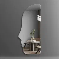 آینه . آینه دفرمه ،بک لایت ،|آینه|مشهد, کشف|دیوار