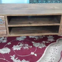 زیرتلویزیونی  قهوه ای رنگ