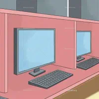 نیازمند کاربر کامپیوتر خانم