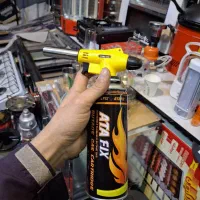 تورچ یا آتش افکن خارجی زرد