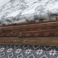 سرویس خواب دو نفره کامل تخت و دراور|تخت و سرویس خواب|گلستان (تهران), |دیوار