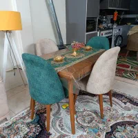 میز غذاخوری و مبل راحتی