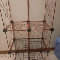 قفسه فلزی کتابخانه|کتابخانه، شلف، قفسه‌های دیواری|شیراز, شهرک گلستان|دیوار