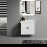 ست کابینت روشویی آزالیا به همراه آینه