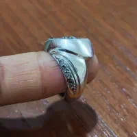 انگشتر نقره مردانه|جواهرات|شهریار, بکه|دیوار