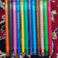 مدادشمعی، رنگی، سیاه، آبرنگ|لوازم التحریر|محمدیه-قزوین, |دیوار