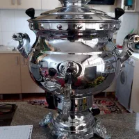 سماور برنجی و استیل