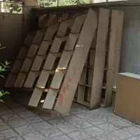 قفسه چوبی ونوپان سوپرمارکتی