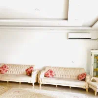 مبل چستر ۸ نفره همراه با جلومبلی