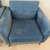 ۲ عدد مبل راحتی|مبلمان خانگی و میز عسلی|تهران, شهرک آزمایش|دیوار