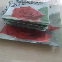 دوتادیس مربعی و۱۲بشقاب چینی شیک