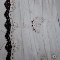 دستک پرده ساتن و توری