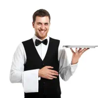 گارسون سالندار محل کار قشم