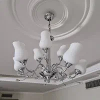 دو عدد لوستر ۹ شعله|لوستر و چراغ آویز|تهران, تهرانسر مرکزی|دیوار