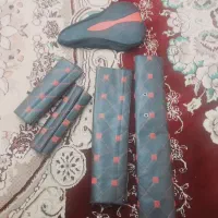 ست قرمز کاور تنه و روکش زین به همراه چراغ راهنما|دوچرخه، اسکیت، اسکوتر|شهرکرد, |دیوار