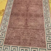 فرش گلیمی صورتی
