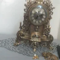 ساعت رو میزی برنجی