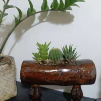 تولیدی چوبی گلدان