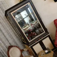 بوفه دو تیکه در حد نو|بوفه، ویترین، کنسول|خوی, |دیوار