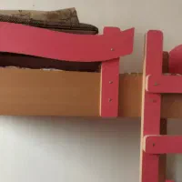 تخت دوطبقه،همراه تشک،۵تومان|تخت و سرویس خواب|شیروان (خراسان), |دیوار