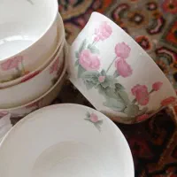 پیاله طرح گل  مرداب