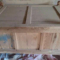 صندوق چوبی قدیمی|کلکسیون اشیاء عتیقه|بیرجند, |دیوار