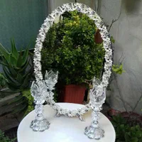 آینه و شمعدان عقد و عروس روکش نقره