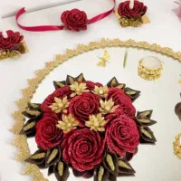 تزیین حنا عروس|صنایع دستی و سایر لوازم تزئینی|فیروزآباد (فارس), |دیوار