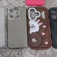 تعدادی قاب گوشی ایفون و ردمی ۱۳یا یا پوکو ایکس۶