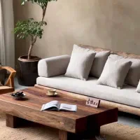 مبلمان مدرن مبل نجاری چوب نراد میز نهار خوری|مبلمان خانگی و میز عسلی|بابل, |دیوار