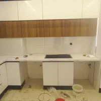 نصب انواع کاشی و سرامیک چسبی و ملاتی.بین کابینتی|خدمات پیشه و مهارت|شیراز, ارم|دیوار