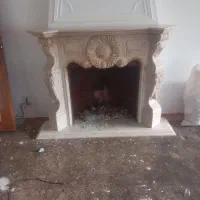 شومینه سنگ کنده کاری