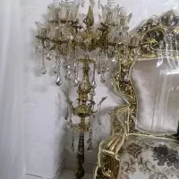 لوستر 10شاخه 20 شعله و کنار سالنی 6 شاخه
