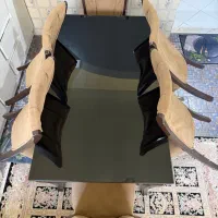 میز نهار خوری ۶ نفره(قابل تخفیف)|میز و صندلی غذاخوری|تهران, دهونک|دیوار