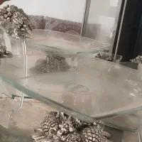 ظروف پذیرایی کریستال و سیلور شیک