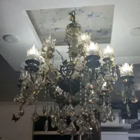 لوستربرنزاصلبالالههایشامپانی|لوستر و چراغ آویز|قرچک, مهدیه|دیوار