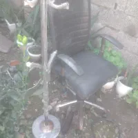 صندلی جک دار چرخی